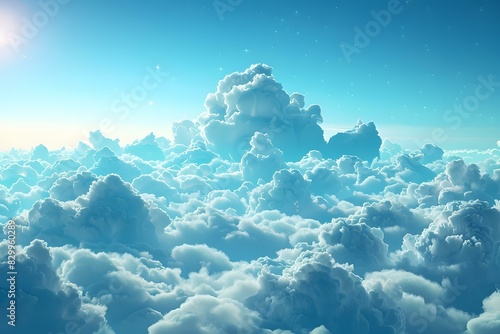 The vast sea of clouds