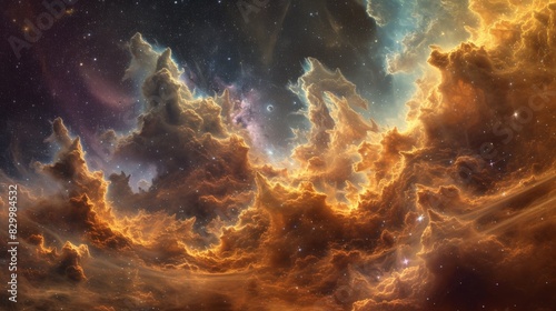 Witness the mesmerizing spectacle of planetary genesis captured in exquisite high resolution, as celestial bodies take shape amidst swirling clouds of cosmic dust and gas