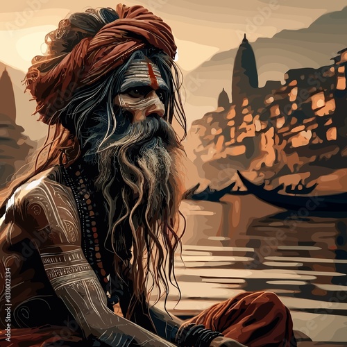 Retrato de un Aghori