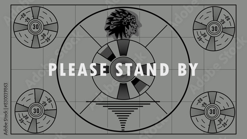 The “Please Stand By” cards are used when a station or network experiences technical difficulties in the midst of broadcasting. They keep it from looking like the station is off the air, and assure vi