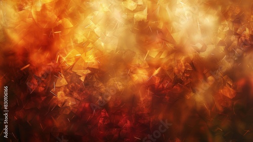 Captivating autumn hues with soft edges and light effects background