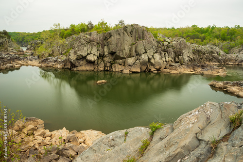 Rock Outcrop on River