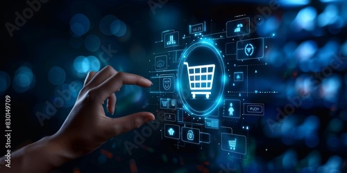 Integration of internet technology into the shopping process in the e-commerce sector