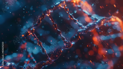 Double helix DNA Background