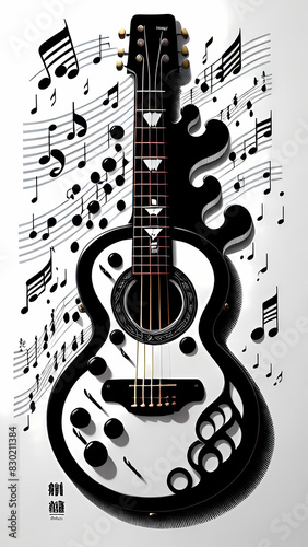 music, guitar, instrument, animal, logo, icon, violin, electric, musical, isolated, string, rock, classical, white, vector, viola, wood, concert, sound, art, object, fiddle, black, bass, strings, red,