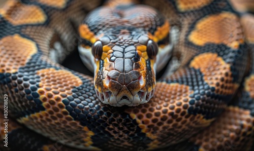 Python on neutral background