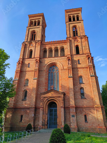 The church of St. Thomas (German: Thomaskirche), Protestant church in the Kreuzberg district of Berlin, Germany. Built between 1865 and 1869