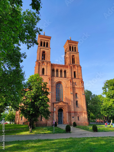 The church of St. Thomas (German: Thomaskirche), Protestant church in the Kreuzberg district of Berlin, Germany. Built between 1865 and 1869