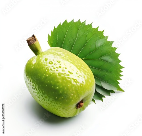 pear with leaf, green, fresh, healthy, ripe, leaf, white, pear, juicy, vegetarian, sweet, yellow, diet, organic, freshness, vitamin