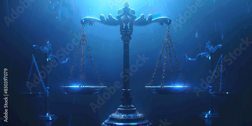 Justice (Dark Blue): Scales of justice, symbolizing the pursuit of justice in Gen Z protests