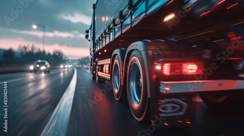 Dynamic Nighttime Highway Trucking