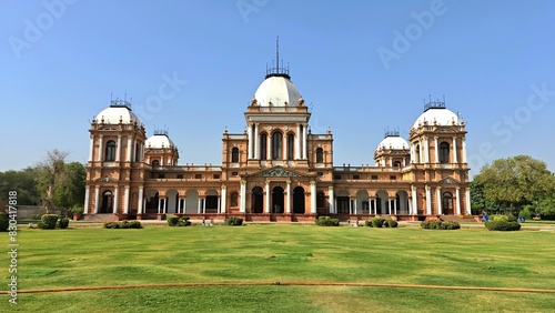 Noor Mahal is a historic real estate owned by the Ministry of Defense (MoD) under the management of the Army Secretariat in Bahawalpur, Punjab, Pakistan.The foundation of Noor Palace was laid in 1872.