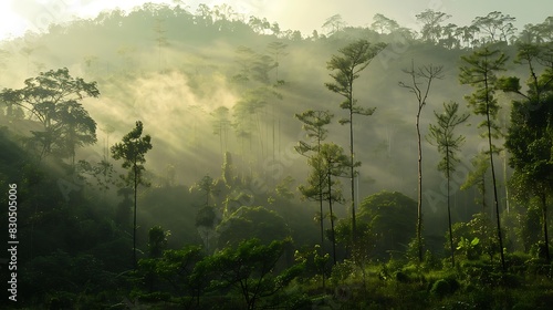 A Forest At Pesisir Barat Regency