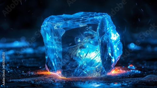 Enhance your fantasy gaming experience with this highquality glowing mana crystal perfect for showcasing arcane energy.
