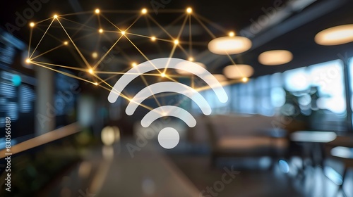 Wi-Fi Wireless Connection connects easily through a wireless Internet network to access businesses, social media, and social networks around the world.