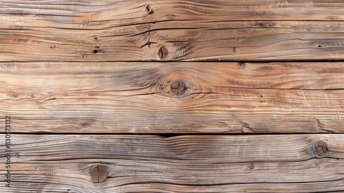  A tight shot of a wooden wall, composed of horizontal planks or boards, showcases knotted tops and bottoms