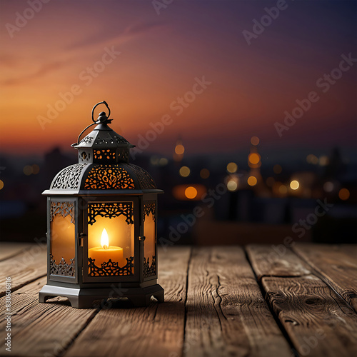 Islamic eid ul adha gold and white background lamp lighting horizontal post background hd colorful eid wishes