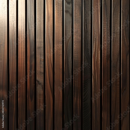 Horizontal Wood Grain Pattern in a Sliding Door