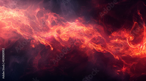 abstract blaze fire flame texture for banner background Heat energy heap closely, red and yellow, thermal energy at the fuel point, Generative AI