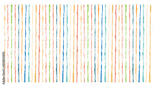 Abstract long texture strokes thick colorful gouache paint big set isolated on a white background