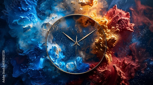 Showcase your love for all things cosmic with this spacethemed wall clock, ensuring accurate time while adding a geeky twist to your decor.