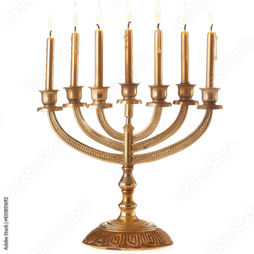 menorah, seven-candle holder, candlestick