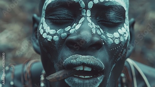 The enigmatic mursi tribe - renowned for their fascinating lip plates in ethiopias omo valley