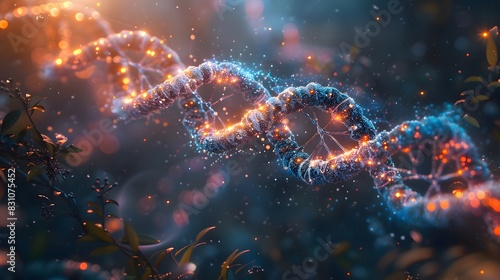 3d DNA strand