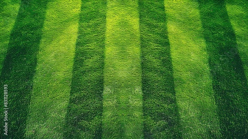 Green grass background, top view background of garden bright grass concept used for making green backdrop, lawn for sports field, golf course lawn green striped texture background