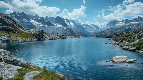 Swiss beauty, Grimselsee at Grimselpass