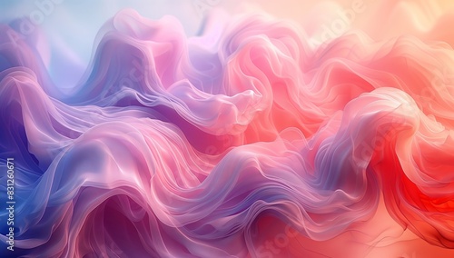 Vibrant Abstract Flowing Colors in a Beautiful Blend of Light and Motion. Enter a creative world