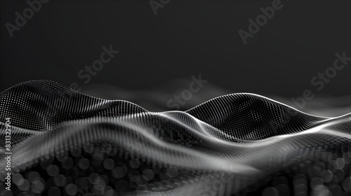 Mesmerizing Digital Waves An Immersive of Fluid Motion and Generative Visuals