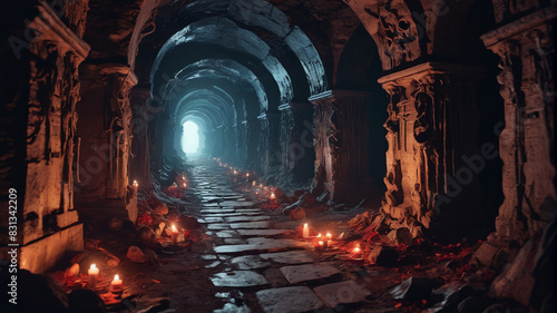 In the forgotten catacombs beneath the city, necromancers weave dark spells to raise an army of undead. Generative AI