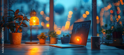 closeup of a blurred desk in an office ambiance with blurry objects and soft lighting Macro Photography and RealTime Eye AF highlight the textures and muted colors