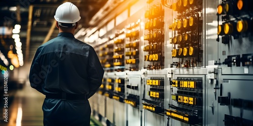 Monitoring safety protocols at a nuclear power plant radiation checks emergency readiness equipment maintenance and worker training. Concept Nuclear Safety Protocols, Radiation Checks