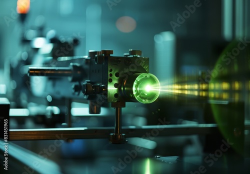 Conduct laser experiments in the Photonics lab.