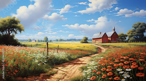 a rural landscape