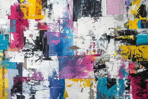 Capture attention with abstract modern art, a reflection of contemporary expression