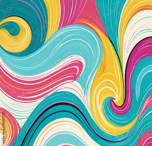 abstract colorful background, vector, circle, design, art, illustration, rainbow, texture, swirl, spiral, wallpaper, decoration, seamless, circles
