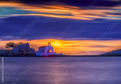 Photos from various tourist spots around the Greek island of Chios