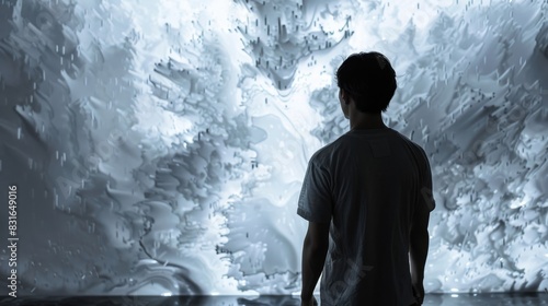 An interactive installation that transforms live weather data into a mesmerizing audiovisual experience.