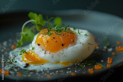 poached egg breakfast