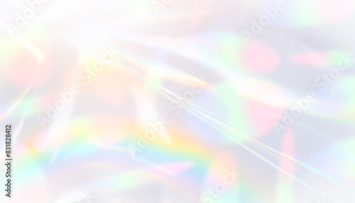 Abstract background image of a sparkling rainbow coloured prism.