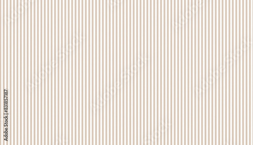 Seamless Wall Beige Corrugated metal texture surface with light shadow,Vector 3d Endless Panorama pech metal waves pattern.
