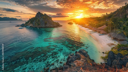 Jawai Island, Bali, Iceland, Sanya, Philippines, beautiful small islands, sea scene, Nordic cliffs, sea scene, bright, transparent, real, nature, ocean, beach, tropical paradise.
