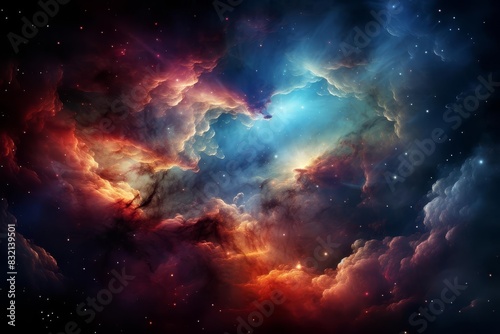 Background images of the mysterious space.