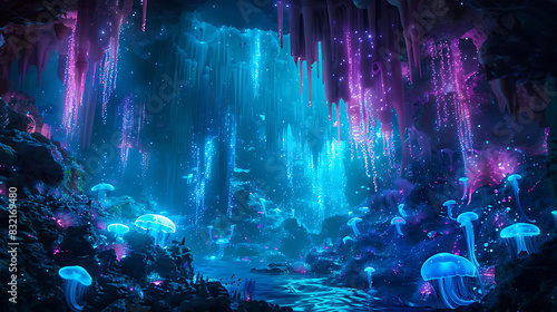 The Luminous Abyssal Grotto