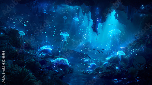 The Luminous Abyssal Grotto