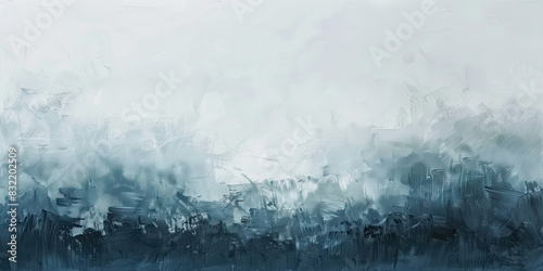 Oil paint strokes on wide canvas textured background decorating art painting illustration, generated ai 