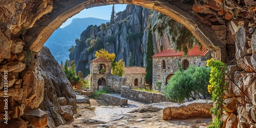 Ancient religious communities in a place resemble Crete or Greece.